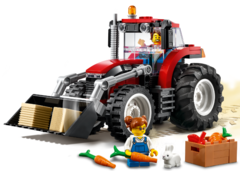 Lego City Tractor Rojo 60287 en internet