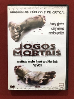 DVD - Jogos Mortais 1 - Danny Glover - James Wan - Seminovo