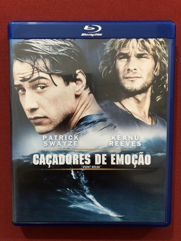 Bluray Caçadores de Emoção Patrick Swayze/ Keanu Reeves Bluray Caçadores de Emoção Patrick Swayze/ Keanu Reeves