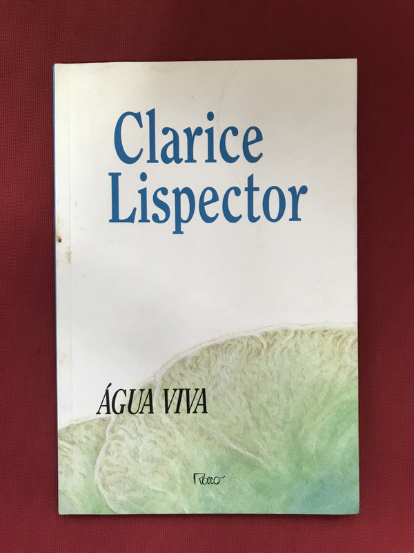 Livro Água Viva Clarice Lispector Ed. Rocco