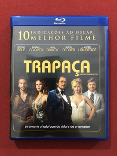Blu-ray- Trapaça - Christian Bale/ Bradley Cooper - Seminovo