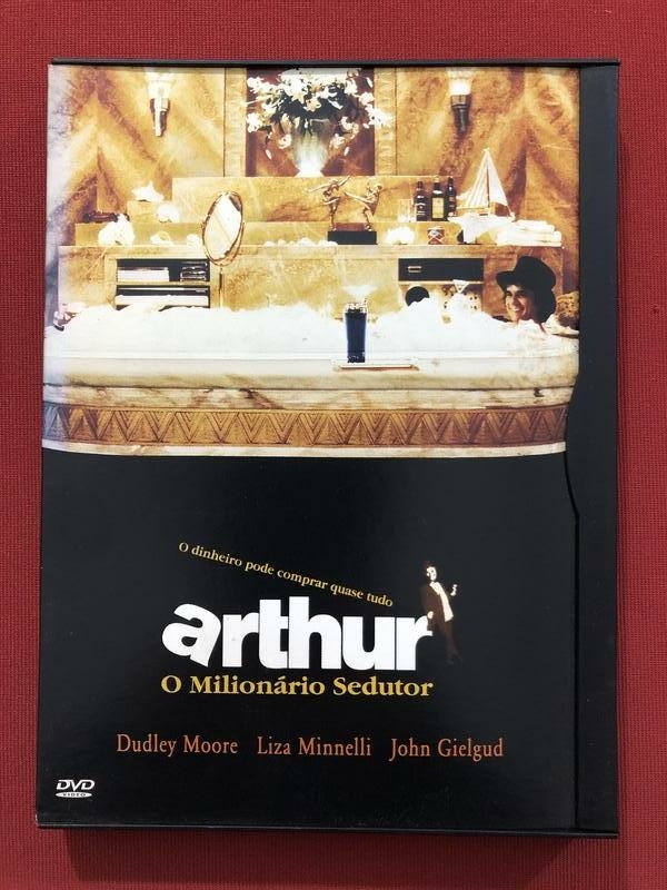 DVD - Arthur: O Milionário Sedutor - Dudley Moore - Seminovo