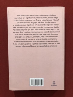 Livro - Dicionário De Nomes - Nelson Oliver - Seminovo