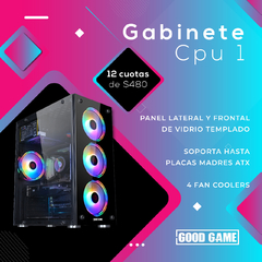 Gabinete Gamer Atx Con Fuente 600W + Combo Periféricos - comprar online