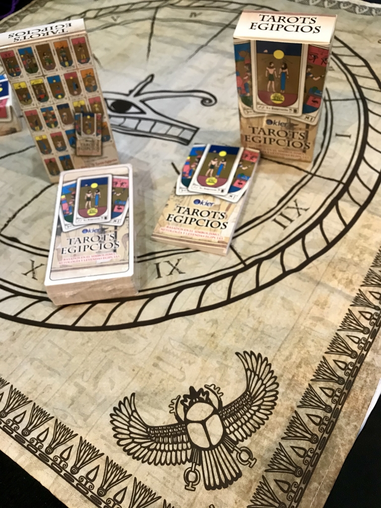 Mazo de tarot egipcio Kier (Basado en el simbolismo, mitología y ...