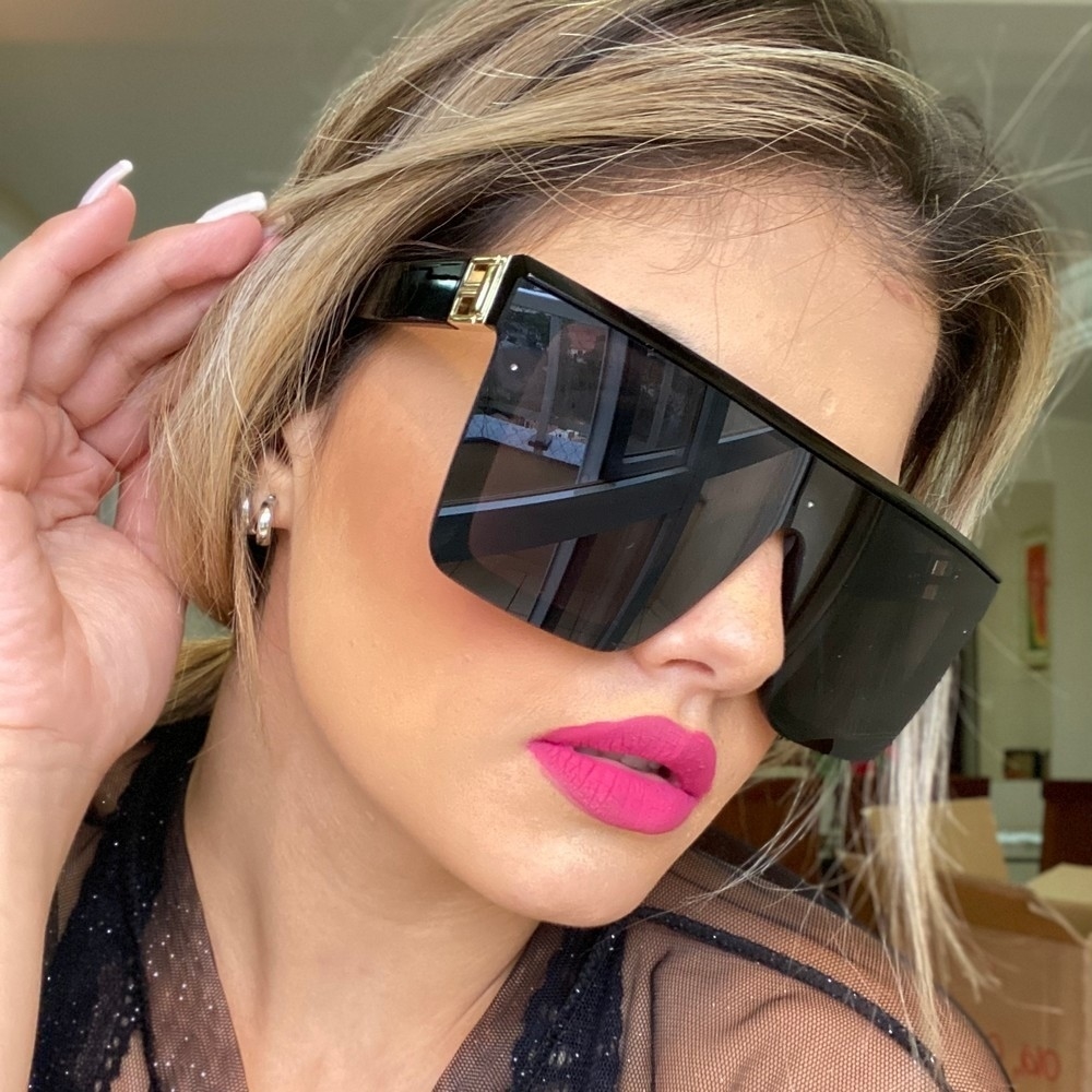 Óculos de Sol Wall - Preto - Comprar em PINKFLOR