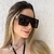 Óculos de Sol Bona - Preto Fosco - comprar online