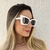 Óculos de Sol Try - Branco na internet