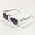 Óculos de Sol Lux - Branco - loja online