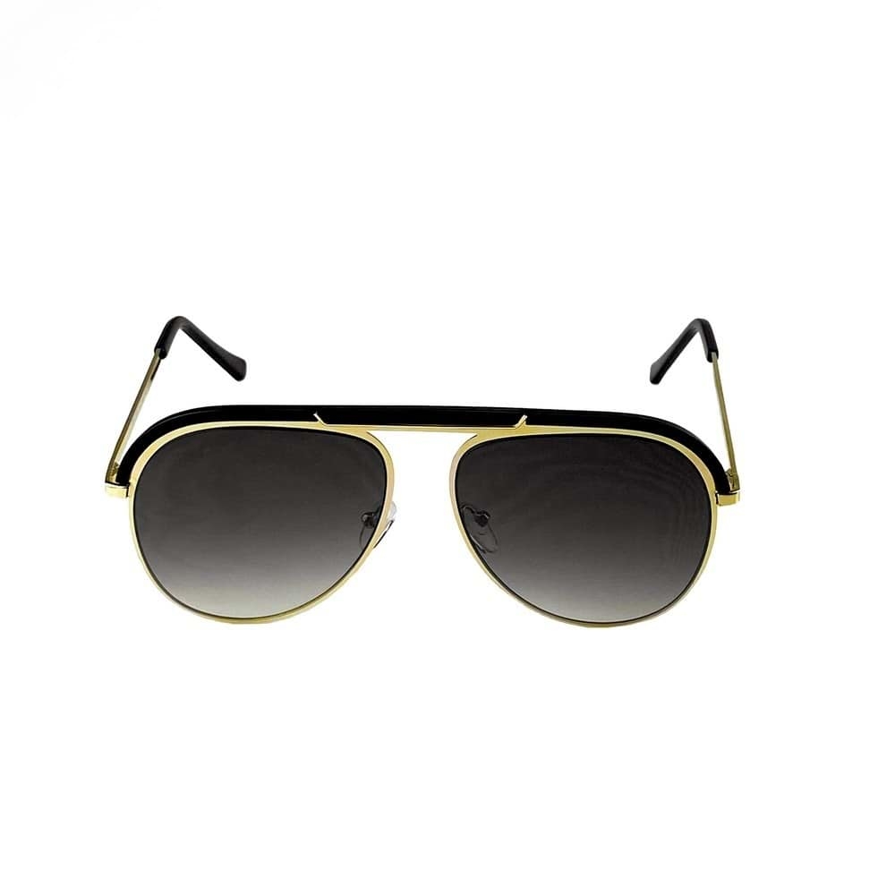 Óculos de Sol Justin - Preto e Dourado - PINKFLOR