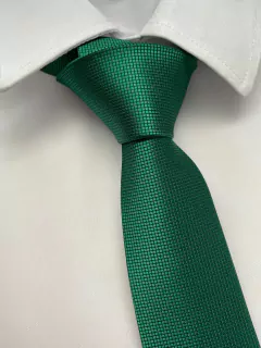 Gravata Slim Verde Bandeira - Comprar em DF Gravatas