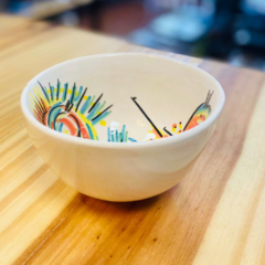 BOWL DE CERÁMICA PINTADO A MANO - comprar online
