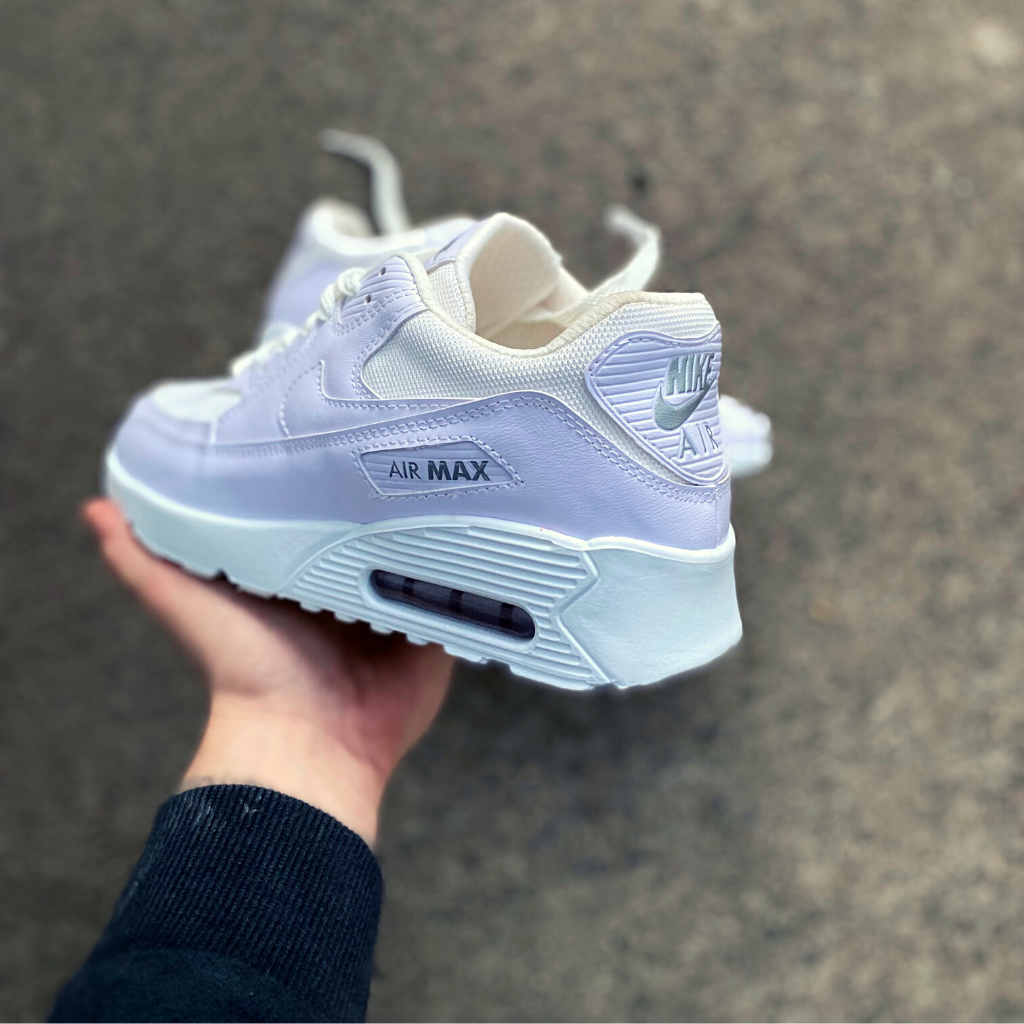 AIR MAX 90 WHITE ( CUERO Y TELA) - Comprar en VOLTA