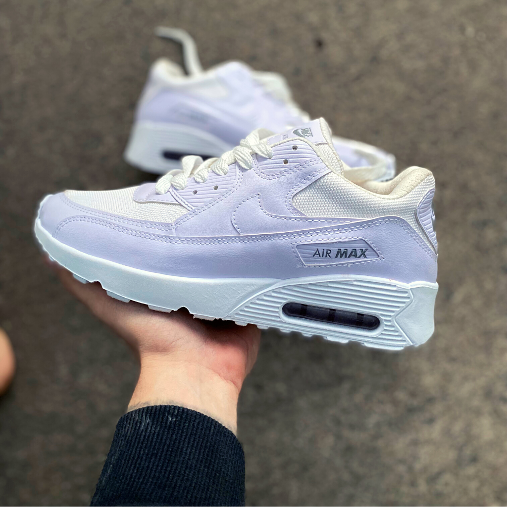 AIR MAX 90 WHITE ( CUERO Y TELA) - Comprar en VOLTA