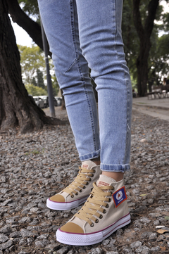Converse Beige Botitas - Comprar en VOLTA