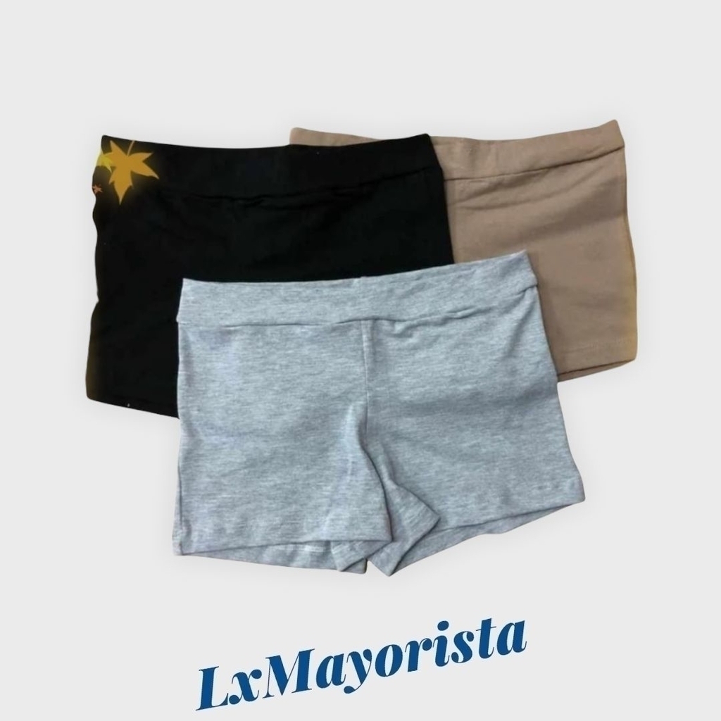 Short Deportivo (Packx3), Algodón C/Lycra. (700)