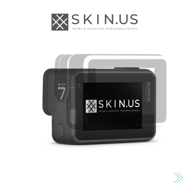 Skin Adesivo - Transparente | Gopro Hero 7 - Black