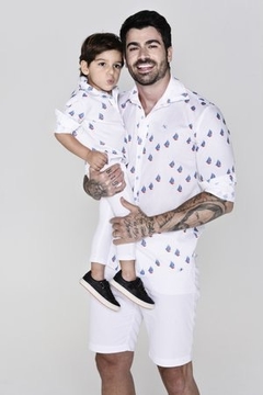 Kit camisa Theo - Tal pai, tal filho (duas peças) | Barcos - comprar online