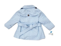 Trench Coat - Azul Bebê - comprar online