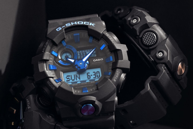 Reloj Hombre Casio G-Shock AZUL (Ga710)