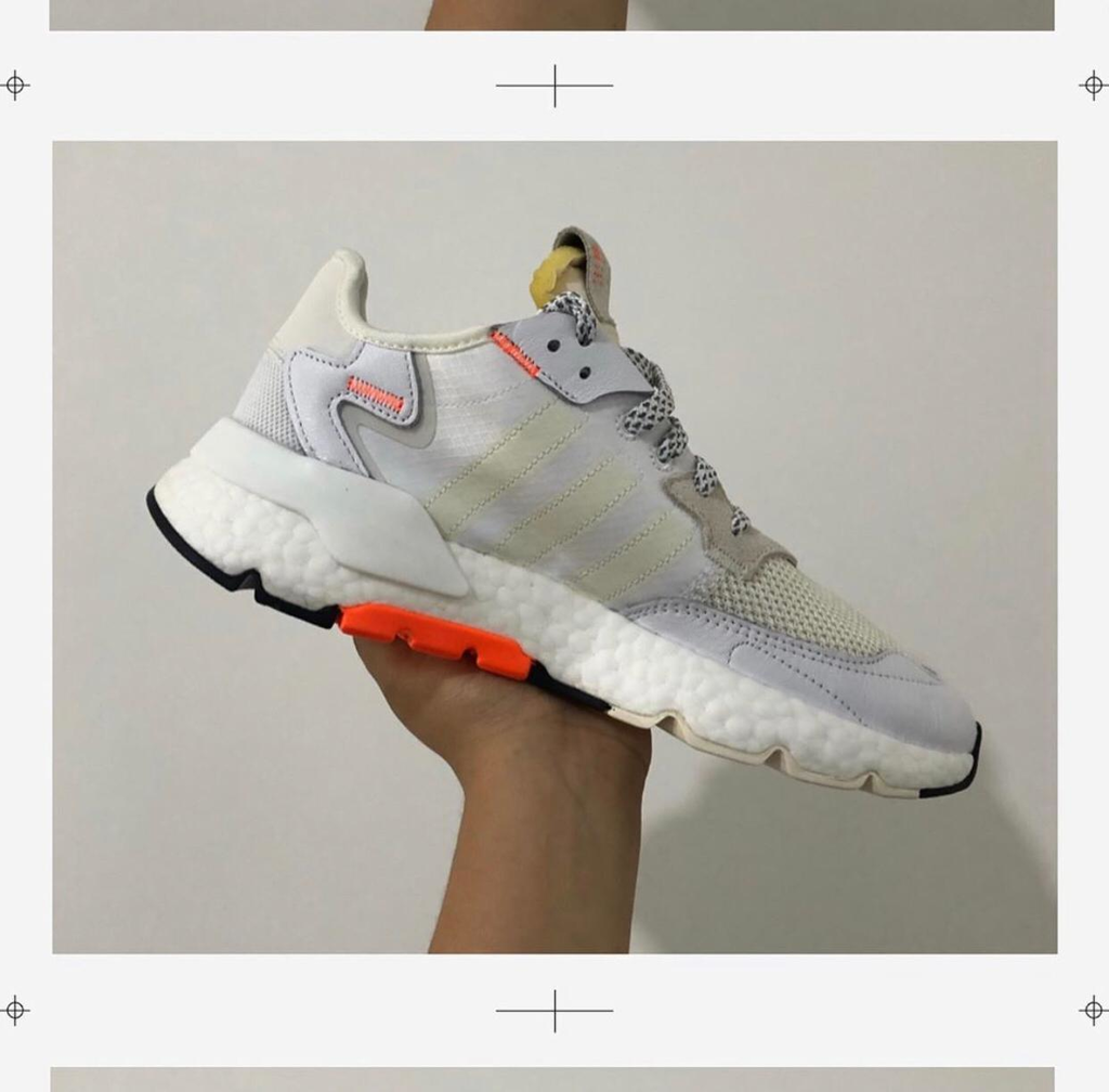 adidas nite jogger preto e branco