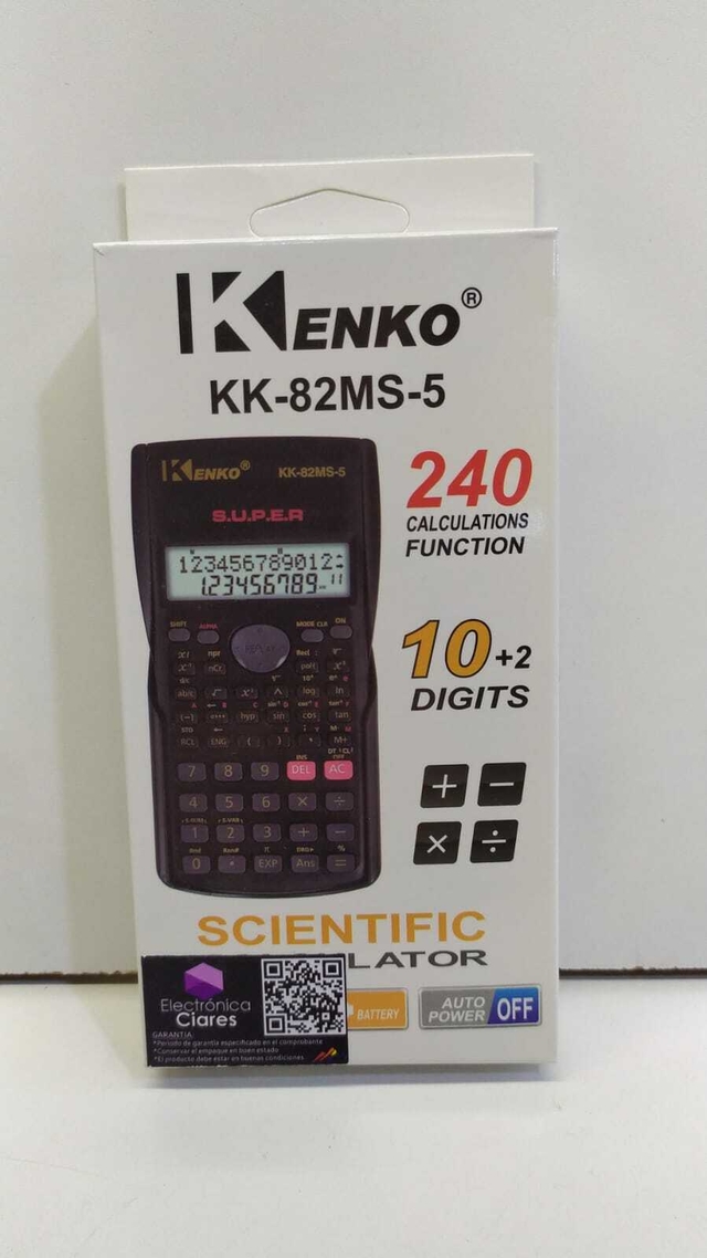 calculadora cientifica KENKO KK-82MS-5