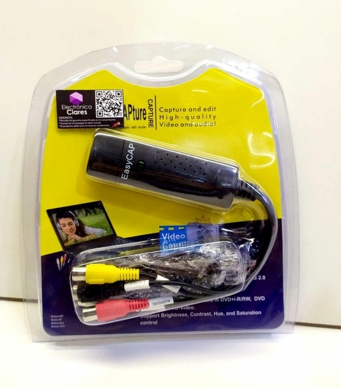 capturadora RCA a USB - Comprar en Electrónica ciares