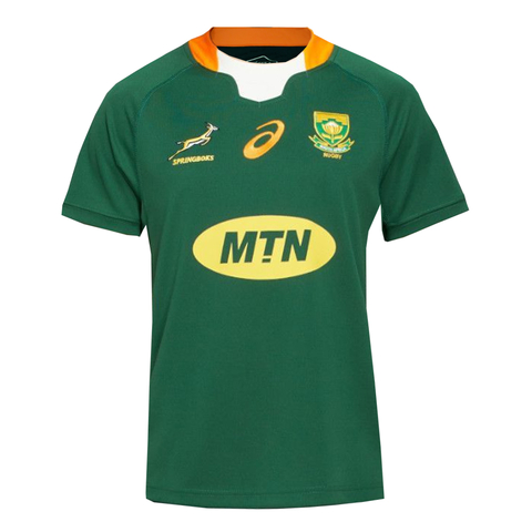 Camiseta Rugby Sudáfrica Sprinkboks Titular Asics - Adulto