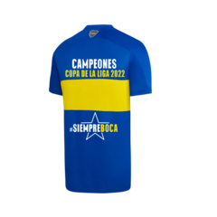 Camiseta Boca Juniors Titular Adidas HEAT.RDY 2022 "Campeones Copa de La Liga 2022" - Adulto - comprar online