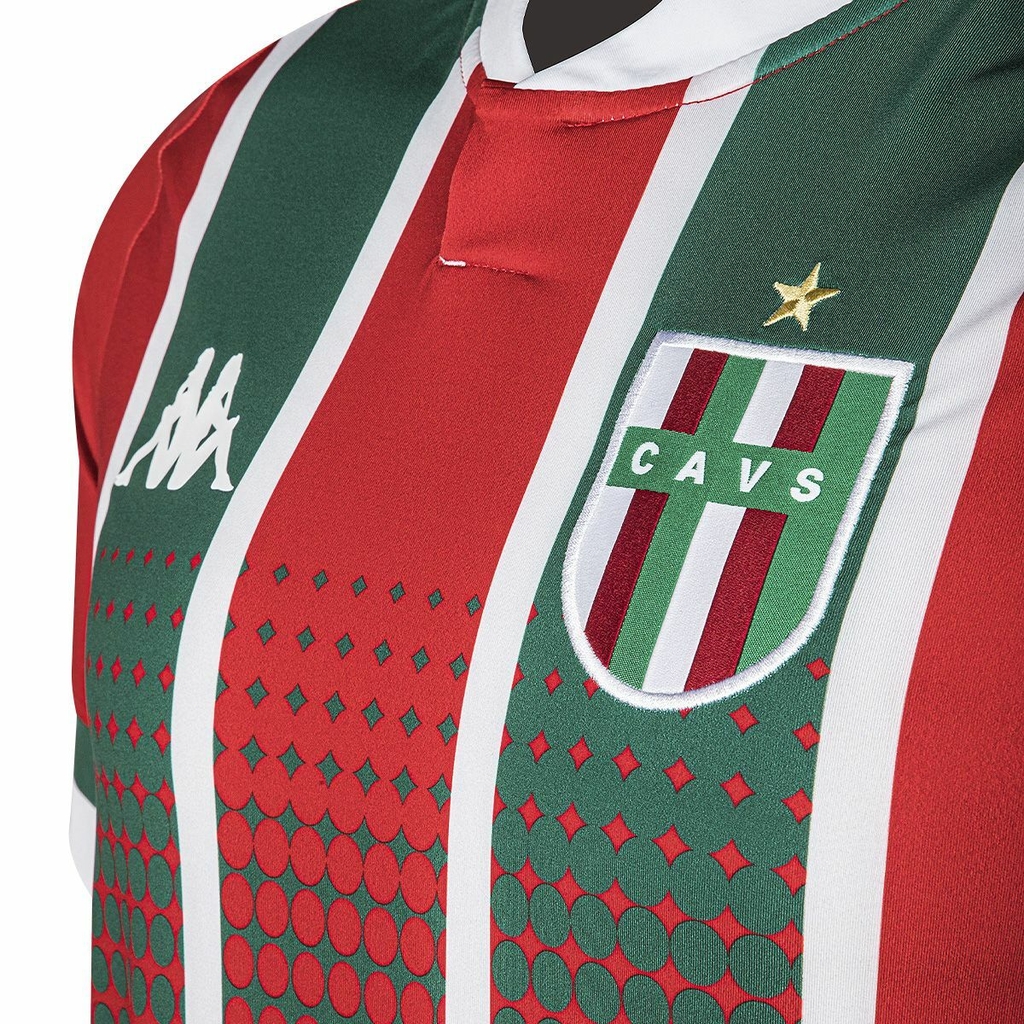 Camiseta Vélez Sarsfield Italiana Tricolor Kappa 2022 - Adulto