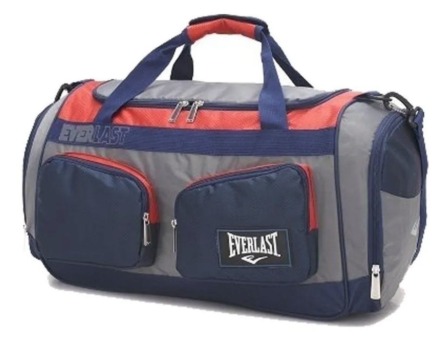 Bolso Everlast Gym Grande Deportivo Urbano Reforzado Correa