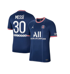 Camiseta PSG Paris Saint Germain Titular Stadium x Jordan #30 Messi Liga -  Adulto