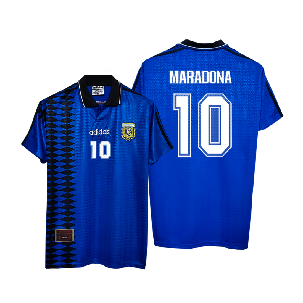 Camiseta Selección Argentina Suplente Adidas 1994 #10 Maradona - Adulto