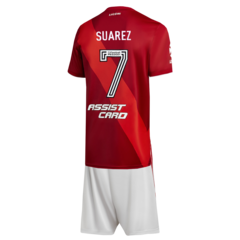 Kit River Plate Suplente adidas 2021 # 7 Suarez - Infantil en internet