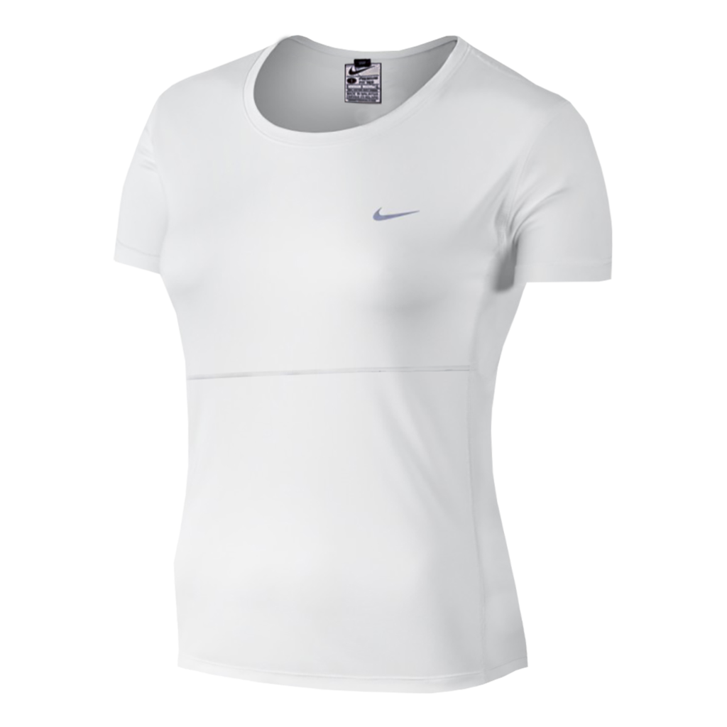 Remera Nike Running Mujer Color: Blanca - By Playsport