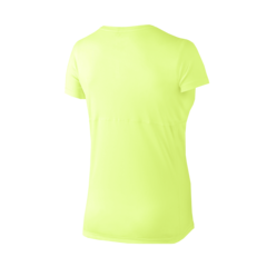 Remera Nike Running Mujer Color: Verde - comprar online