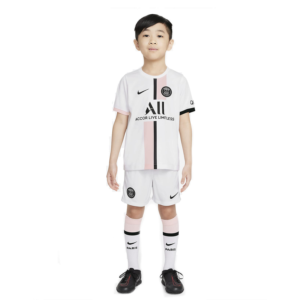 Kit PSG Paris Saint Germain Suplente Stadium Nike #30 Messi 2021/22 -  infantil
