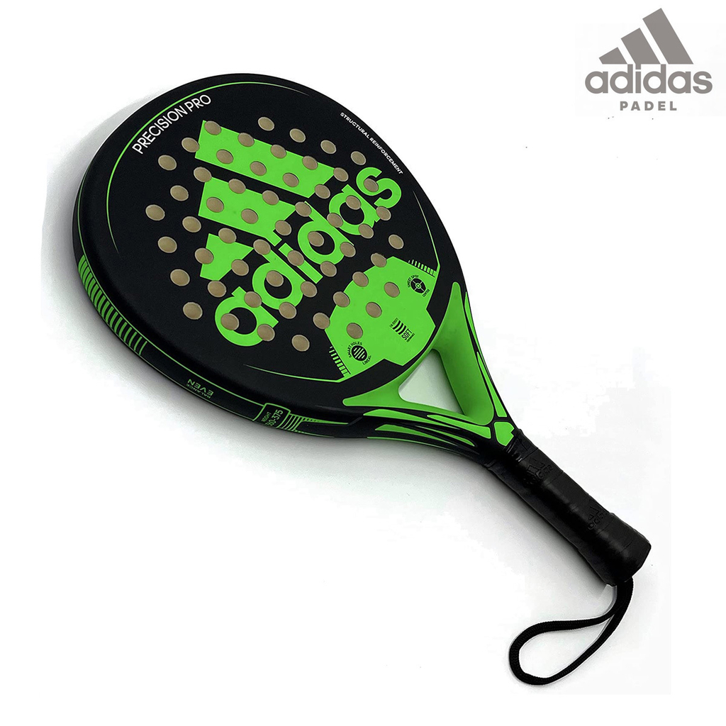 Paleta Pádel Adidas Precisión Pro Importada + Cubre Grip + protector de Gel  - Adulto