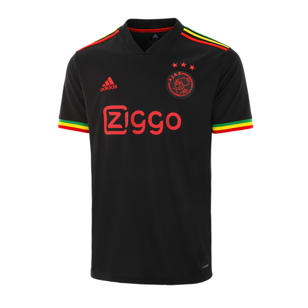 Camiseta Ajax Tercera Tributo a Bob Marley Adidas - Adulto