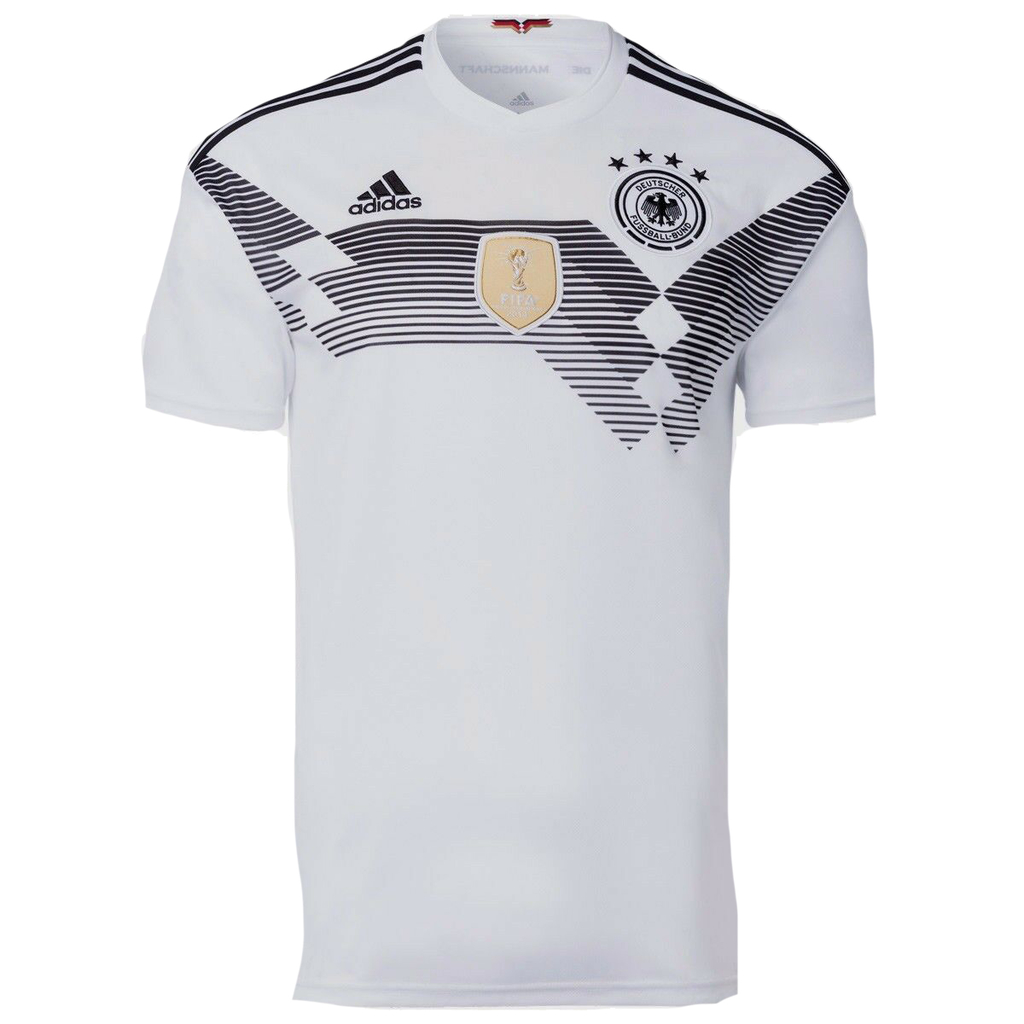 Camiseta Selección Alemania Titular Adidas 2018 + Parche Campeón del Mundo  - Adulto