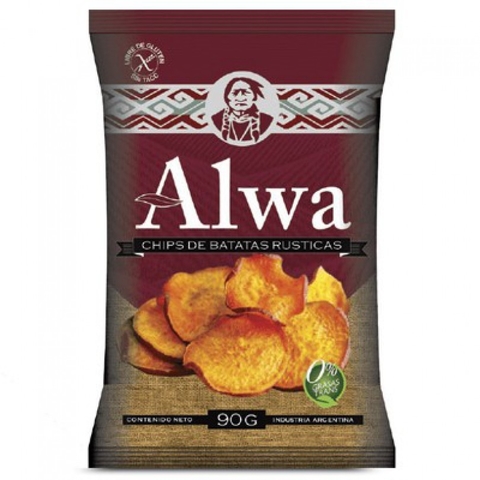 Chips de Batatas Rusticas x 90 grs - ALWA