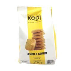 Butter Lemon & Ginger Cookies x 180 grs - Bake Love Koo - comprar online