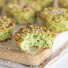 Muffins de Brócoli x 5 paks - Iuju - comprar online