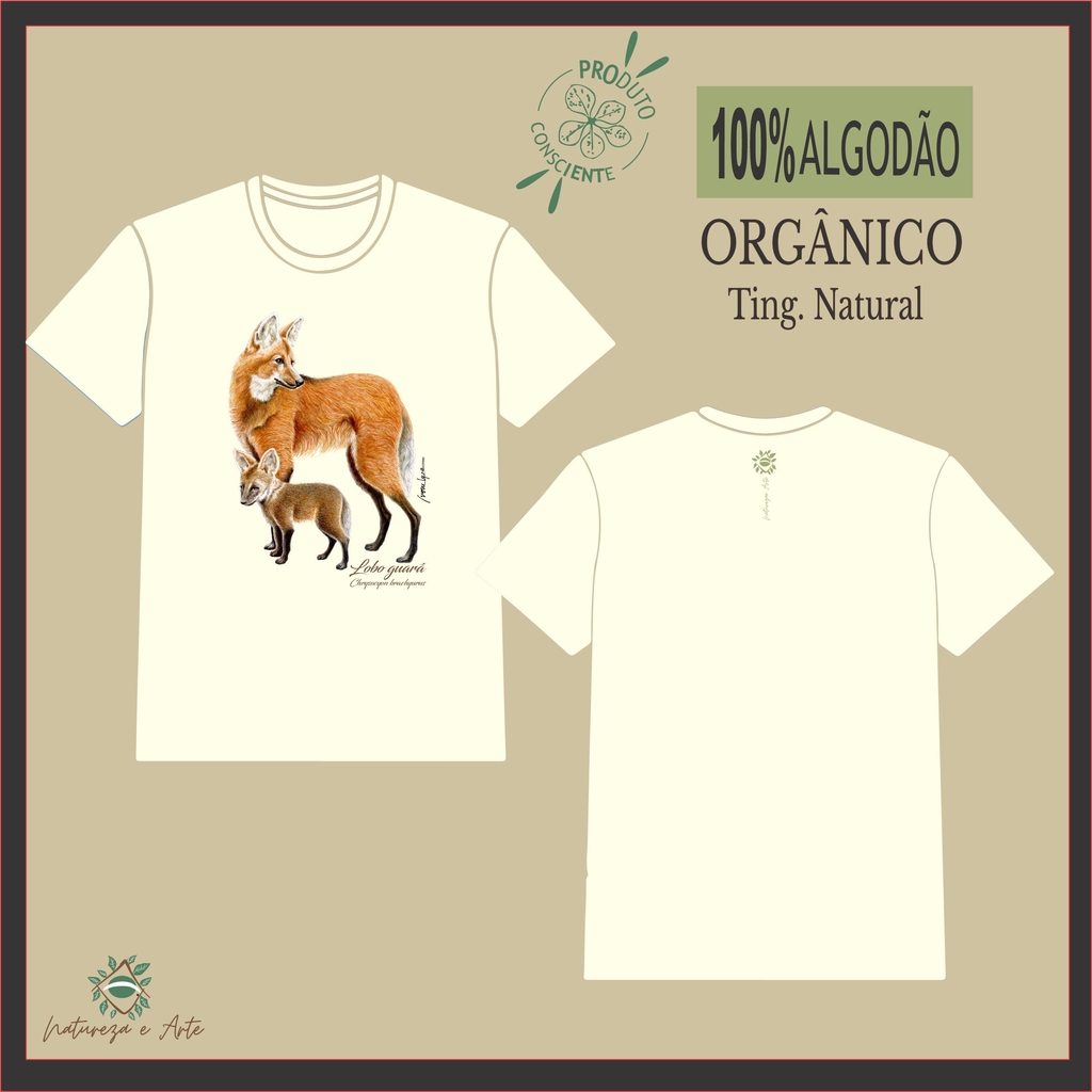 camiseta lobo guara