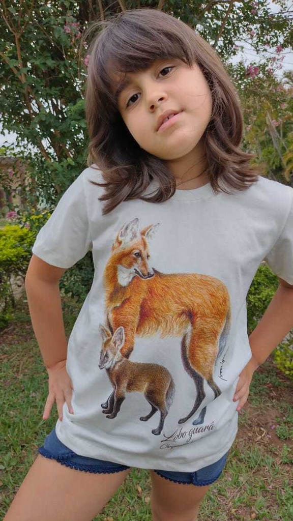 camiseta lobo guara