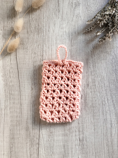 Bolsita jabón tejida crochet - The Eco Journey