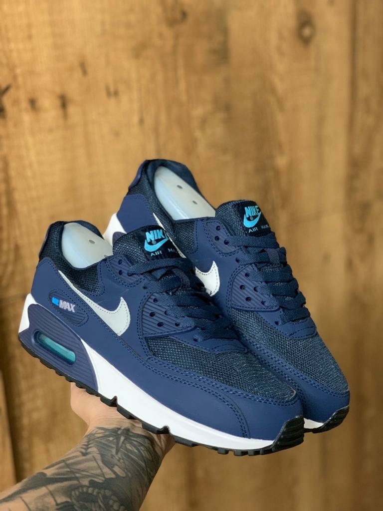 Air max 90 azul e branco - Comprar em The Lucca Outlet