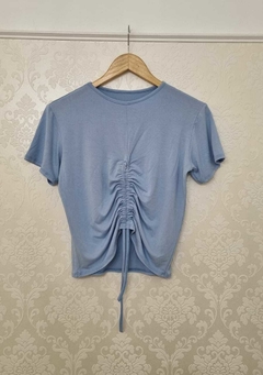 Imagen de Remera Saki De Modal Viscosa con frunce en el frente Art 3514