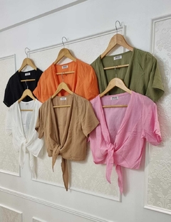 Blusa Hada De Fibrana Con Lazo En El Frente Art 3541 en internet