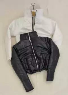 Imagen de Campera Puffer Con Bolsillos Cuello Mao Art 9870